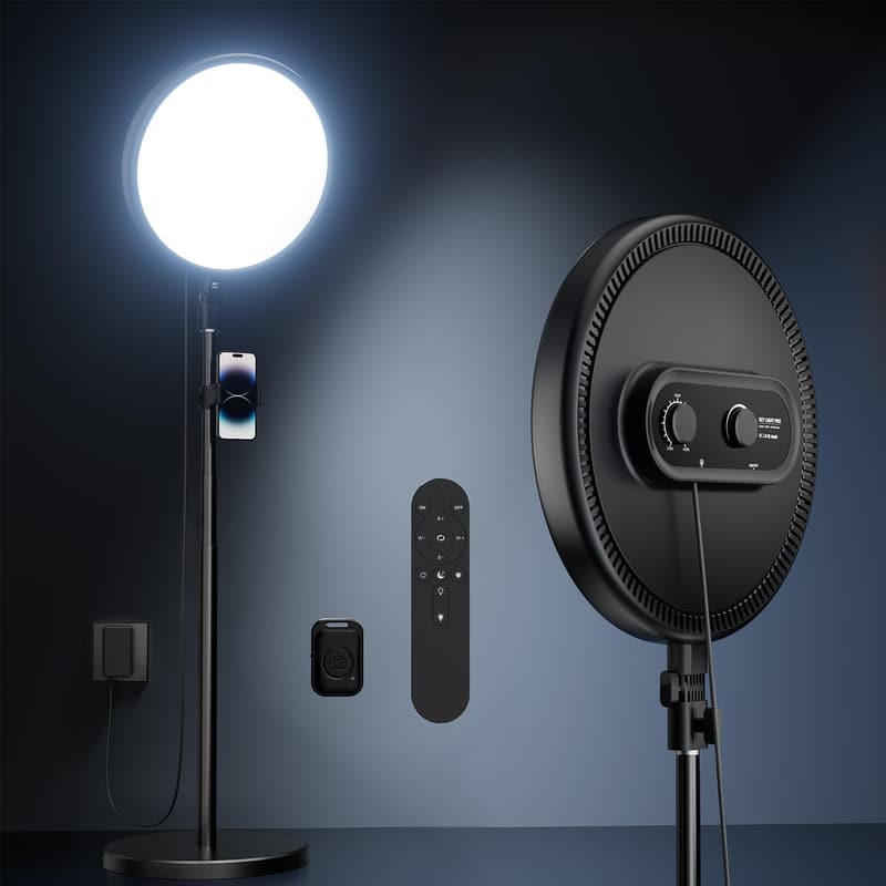 Professional 6500K Ring Light with 79