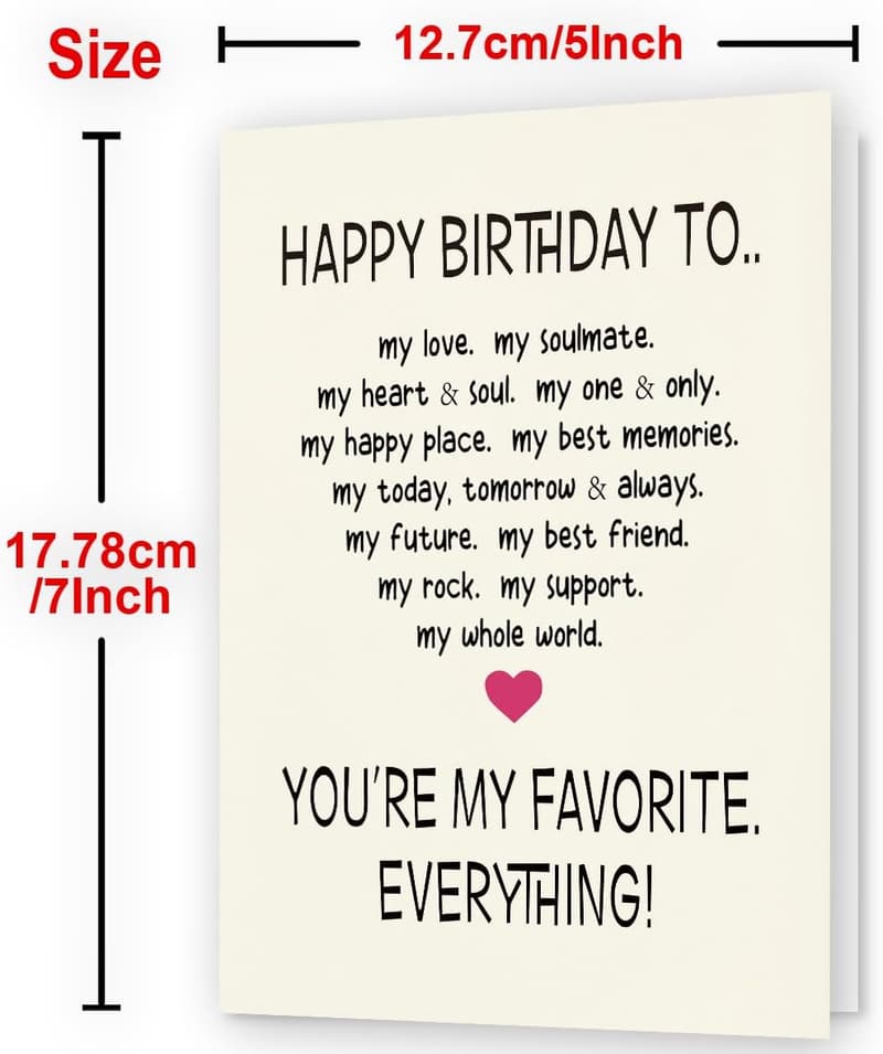 Funny Birthday Card for Him - Romantic & Raunchy Gifts