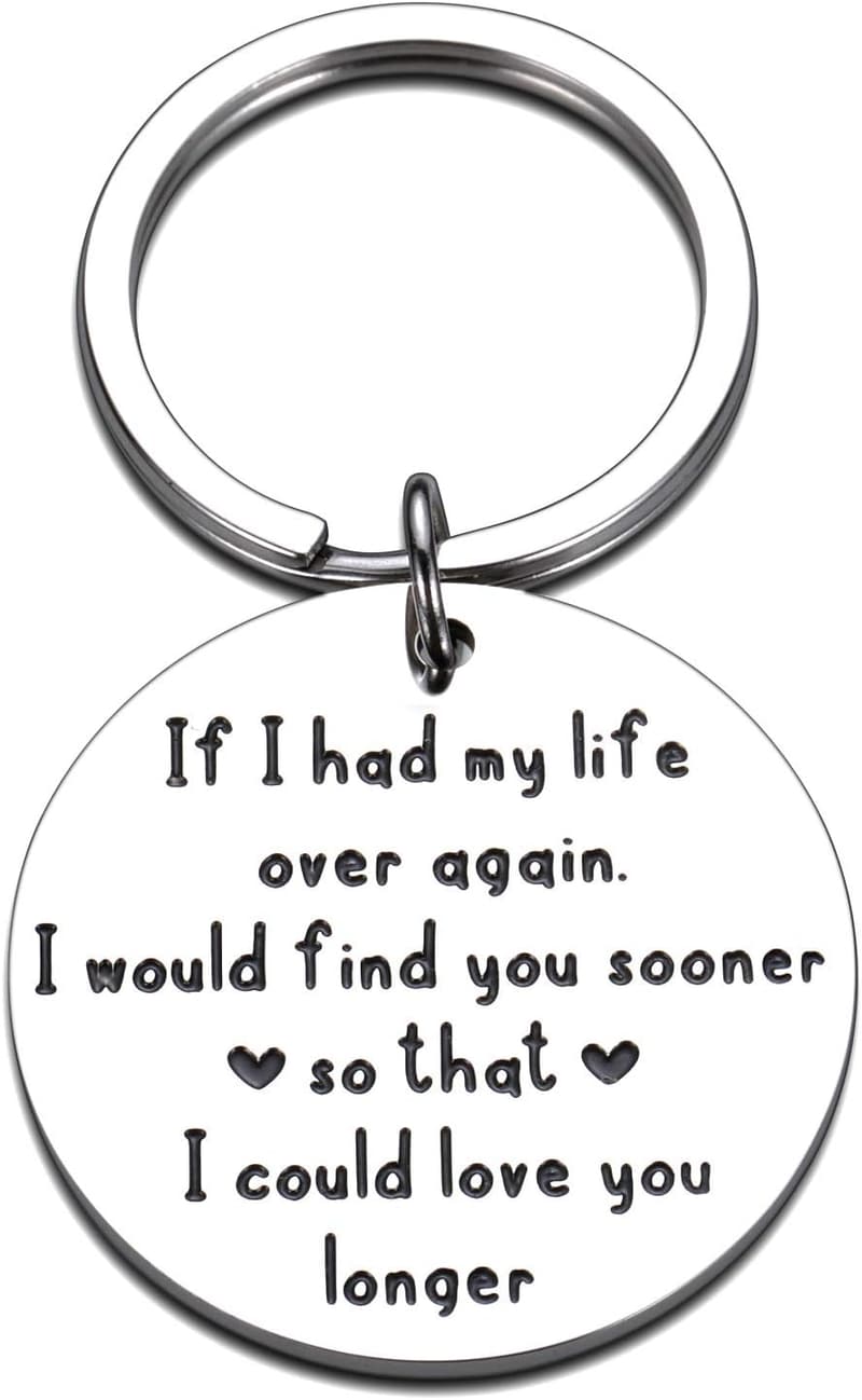 Couples Keychain Gift for Christmas or Valentine's Day