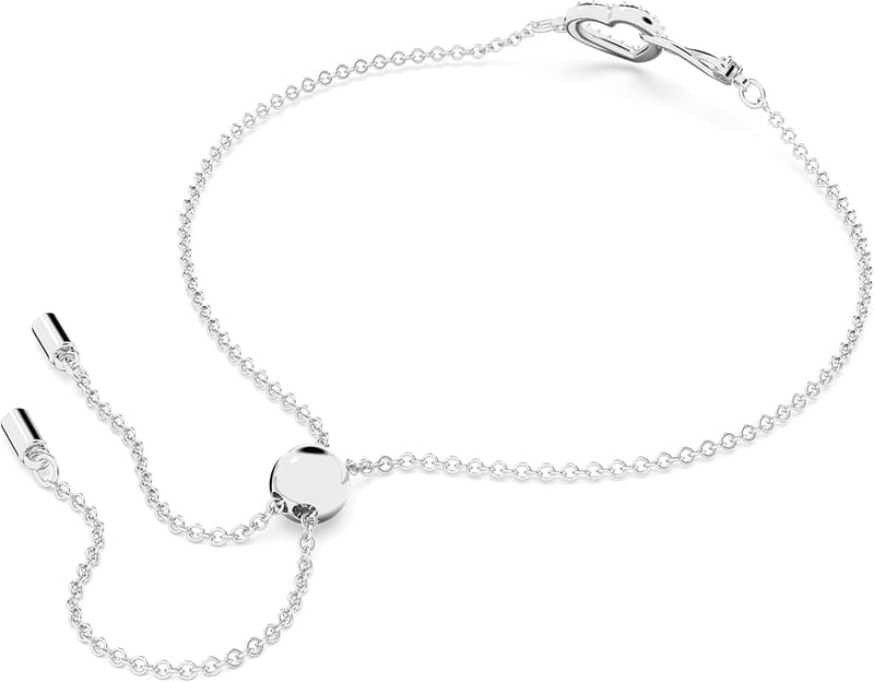 Swarovski Infinity Heart Necklaces & Bracelets, Rose Gold & Rhodium