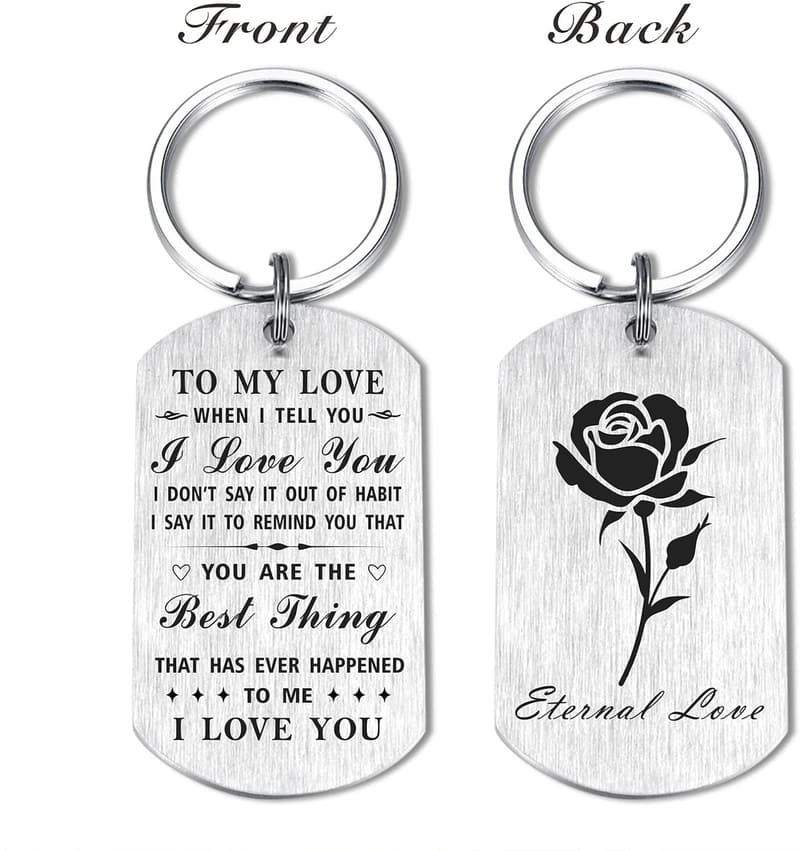 Girlfriend Graduation Keychain Gift for Birthday & Anniversary