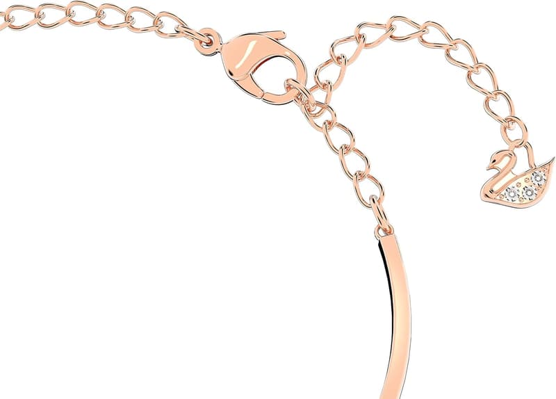 Swarovski Rose Gold Infinity Heart Jewelry Set with Crystals