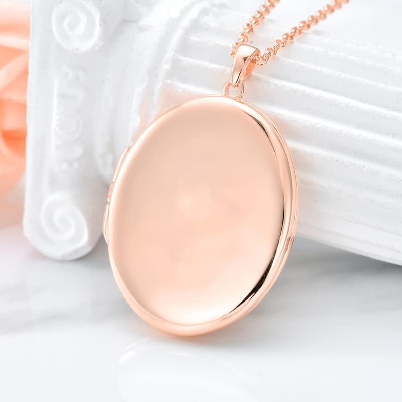 Personalized Infinity Sunflower Heart Photo Locket Necklace