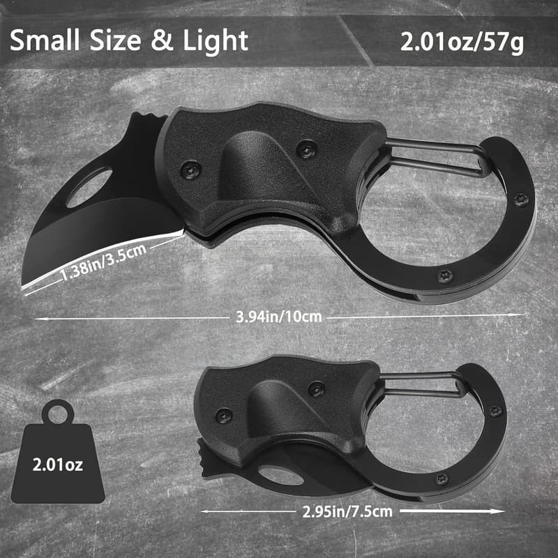 Everyday Carry Pocket Knife for Men - 1.34-Inch Blade