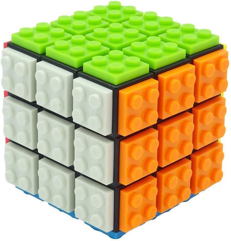 3x3 Speed Cube Puzzle - Sturdy Sensory Toy for All Ages