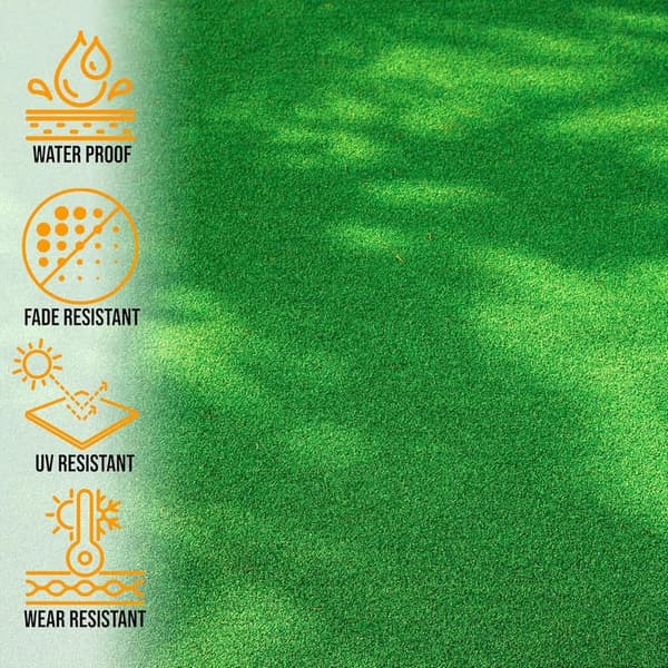 Faux Grass Rug - 7'10