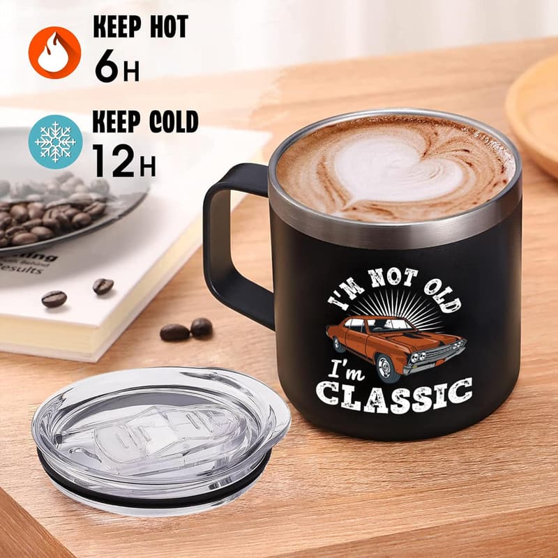 Classic Humor Tumbler for Dad - 14oz Stainless Steel Mug