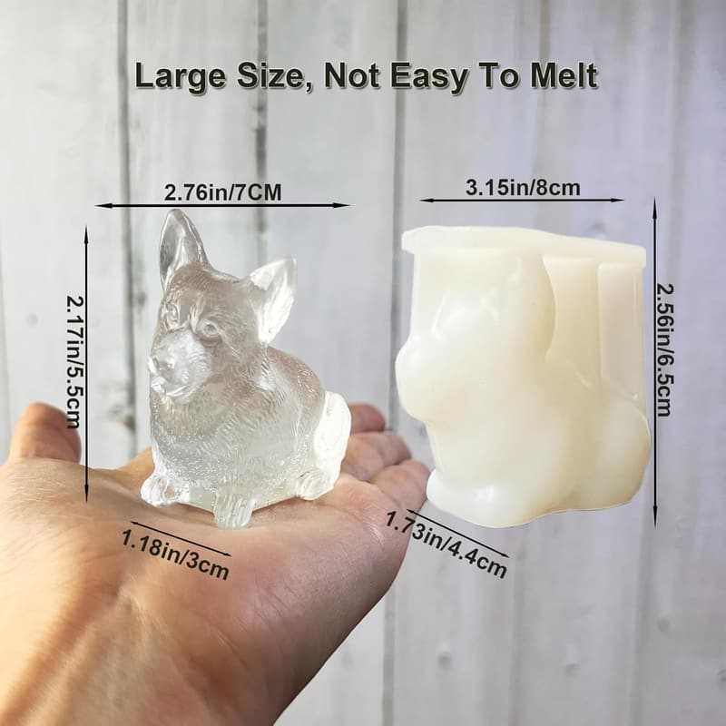 Corgi Ice Cube Molds - Fun Drink Tray for Dog Lovers (2 Pack)