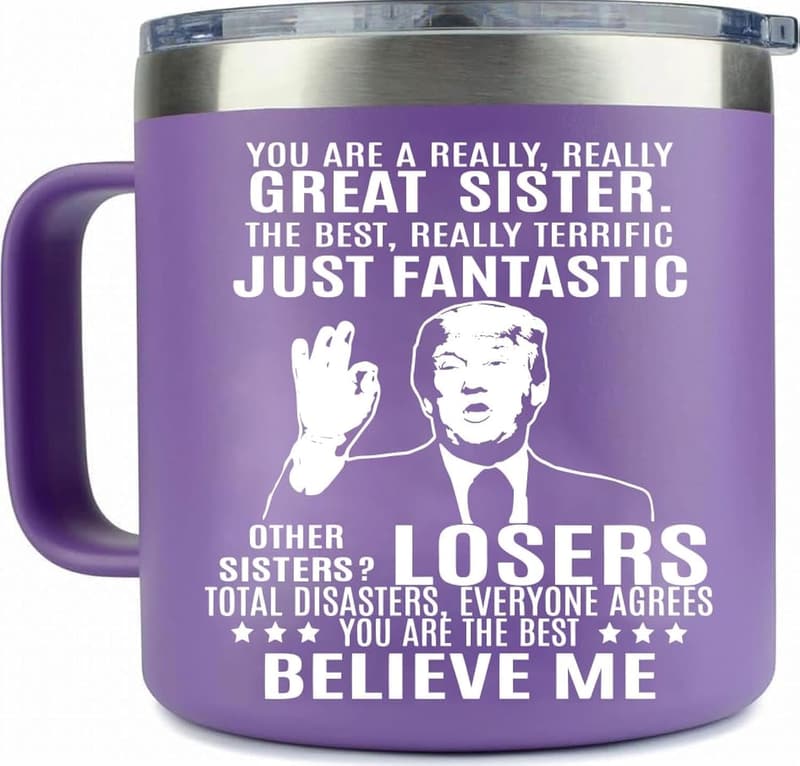 Sister Birthday Gift - 14oz Funny Mug