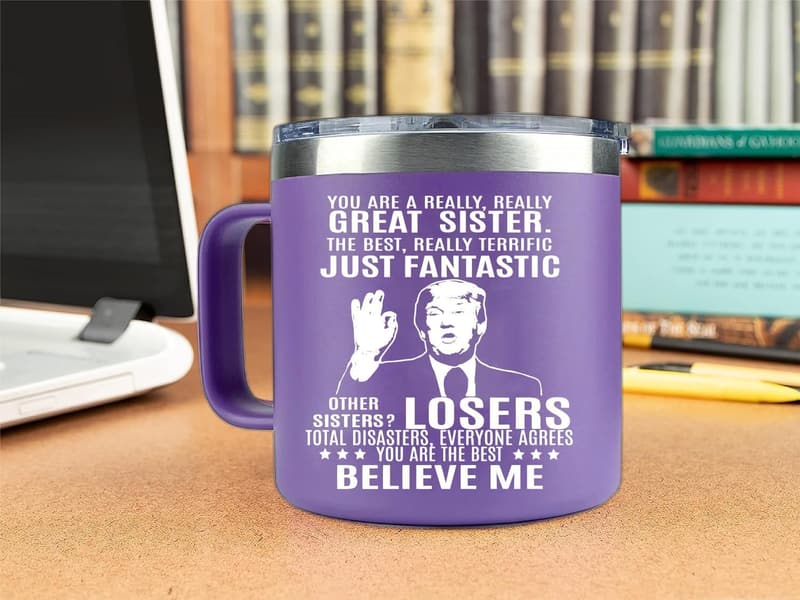 Sister Birthday Gift - 14oz Funny Mug