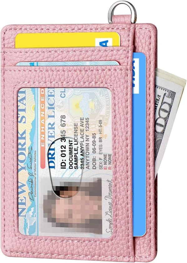 Minimalist RFID-Blocking Wallet for Men & Women