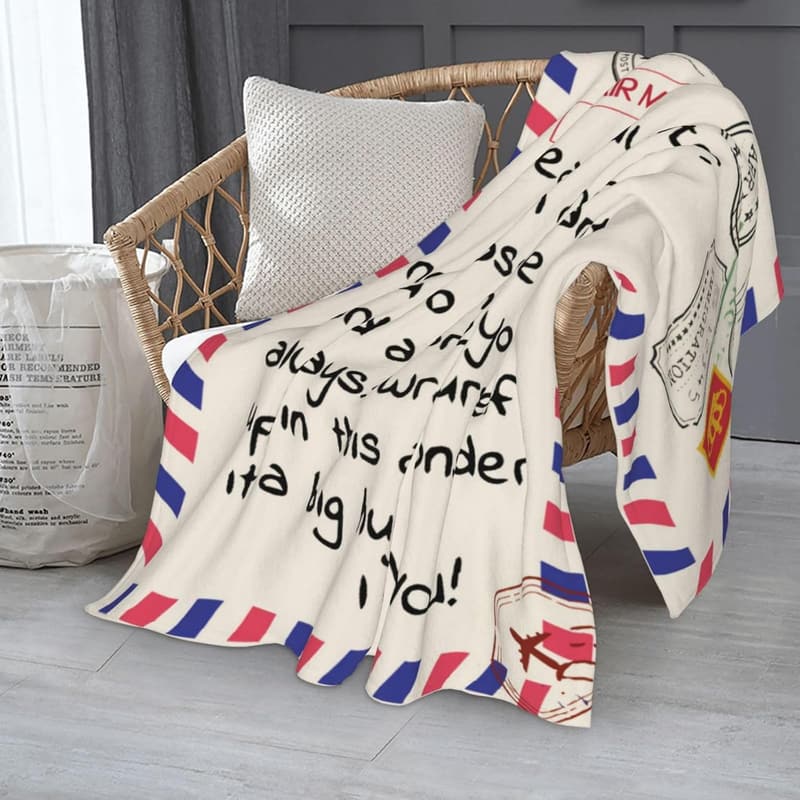 Birthday Blanket Gift for Daughter - Soft Flannel Throw (50”x60”)
