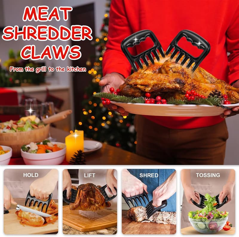 Deluxe Stainless Steel BBQ Tool Set for Father's Day