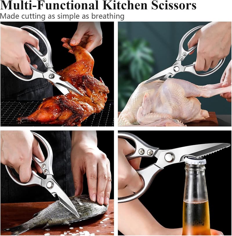Deluxe Stainless Steel BBQ Tool Set for Father's Day