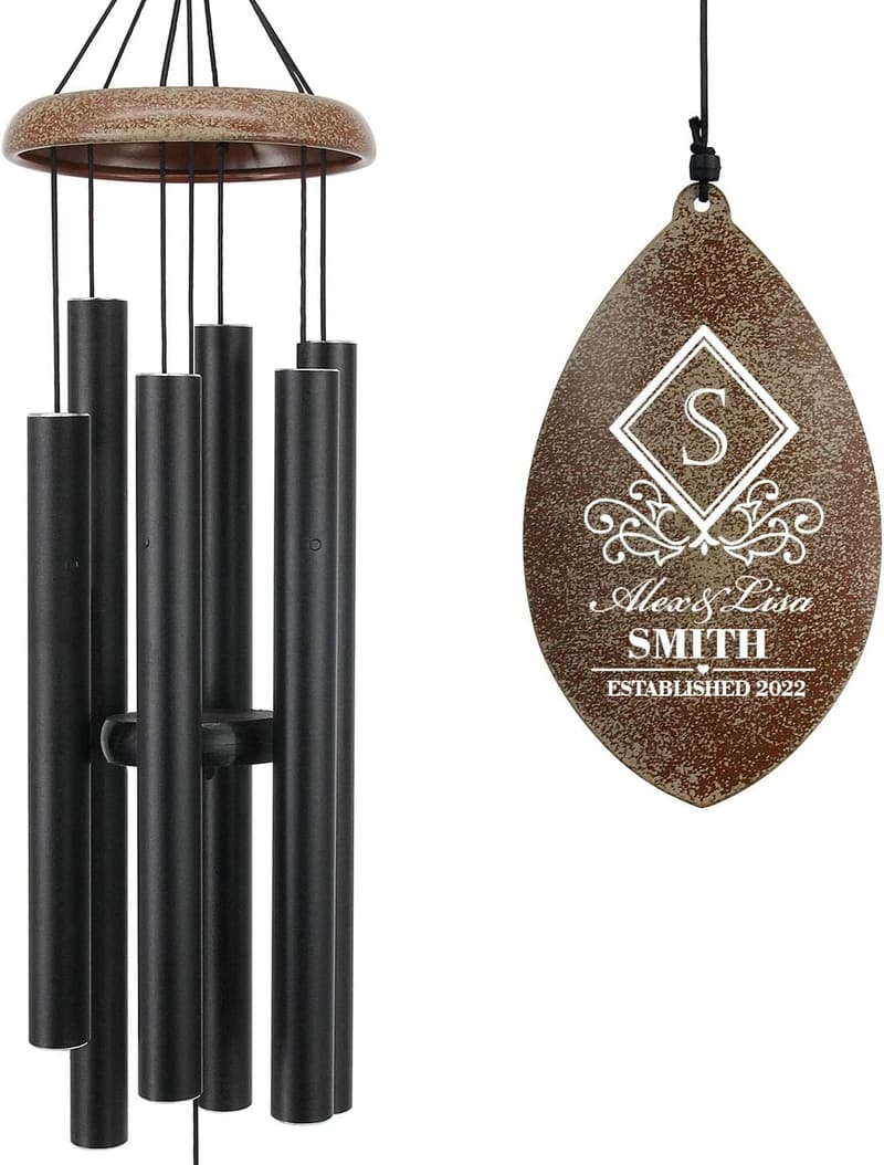 Anniversary Personalized Wind Chimes Gift for Loved Ones