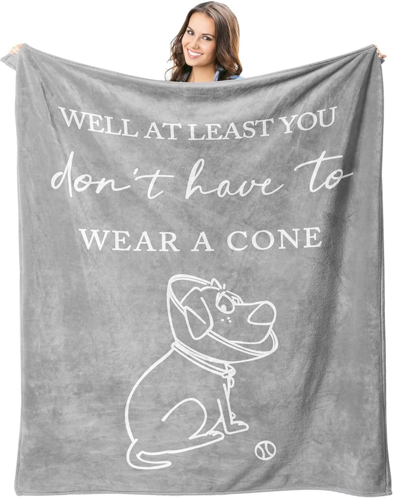 Get Well Soon Blanket for Men and Women - 60