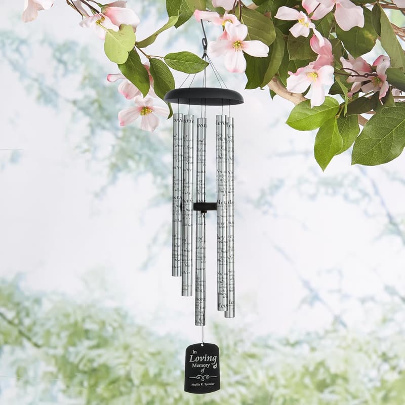 Personalized Memorial Wind Chime - 44