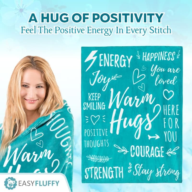 Get Well Gift - Super Soft Inspirational Hug Blanket - 50