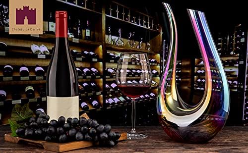 Iridescent Wine Decanter Set with Accessories - 1200ml