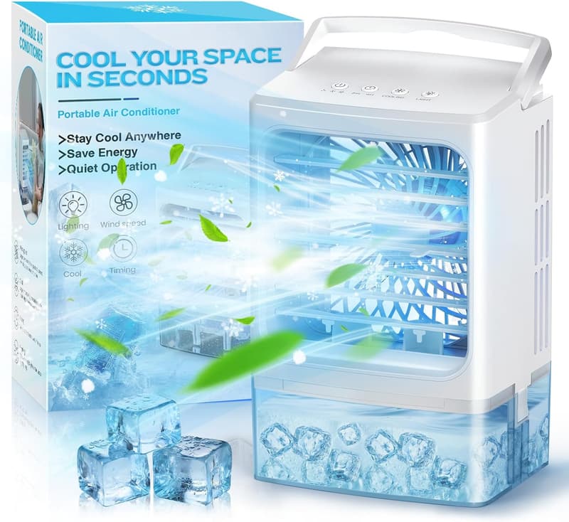Mini Portable 4-in-1 Evaporative Air Conditioner