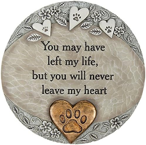 Pet Heart Garden Stone