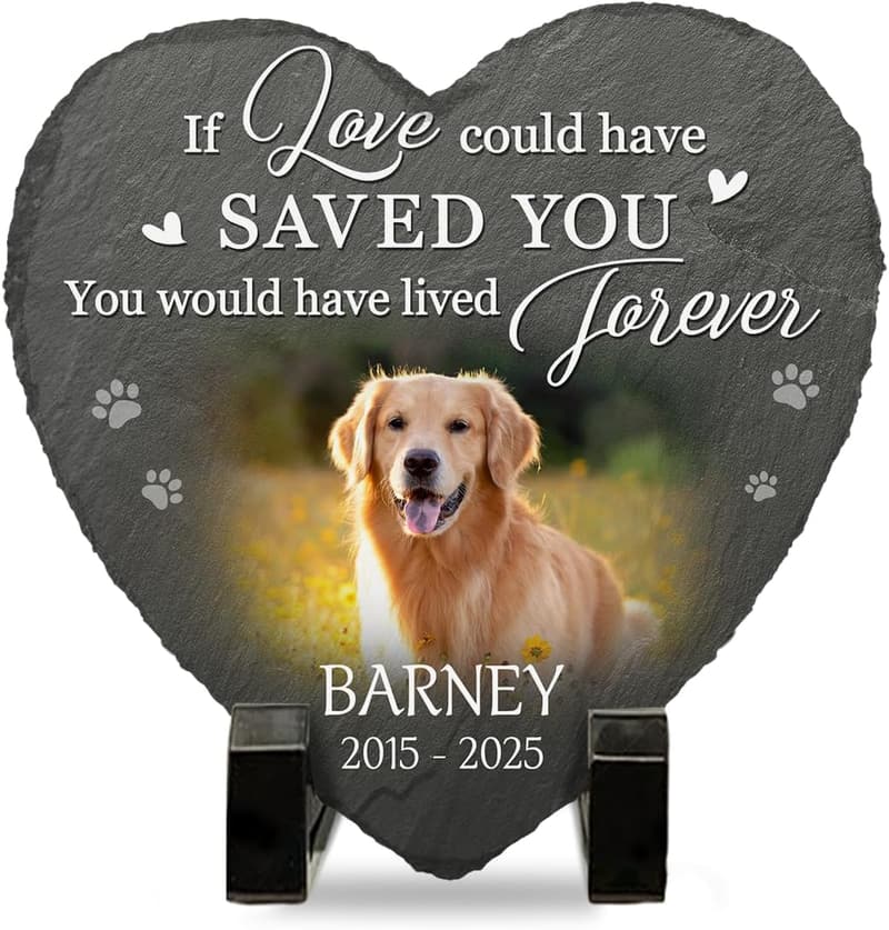 Personalized Dog Memorial Stone – Pet Loss Gift