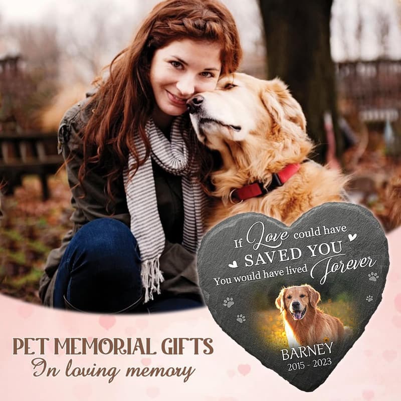 Personalized Dog Memorial Stone – Pet Loss Gift