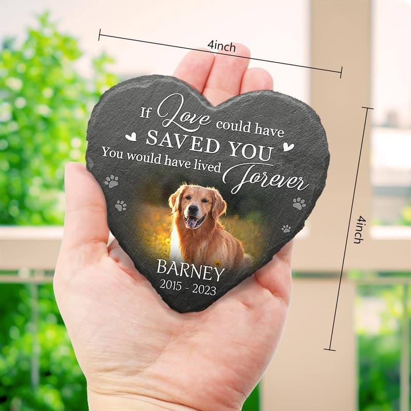 Personalized Dog Memorial Stone – Pet Loss Gift