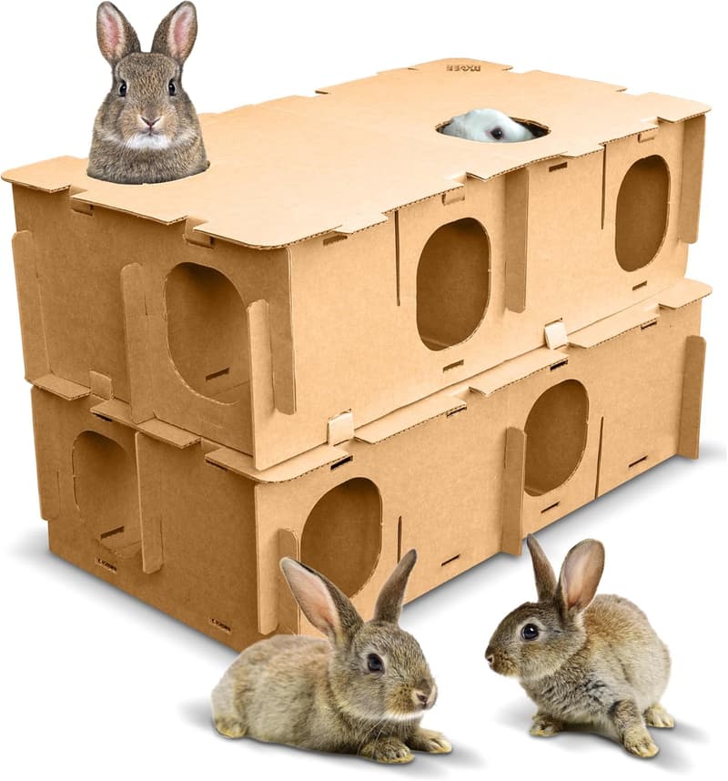 Maze Haven: Rabbit and Small Pet Playhouse and Toy