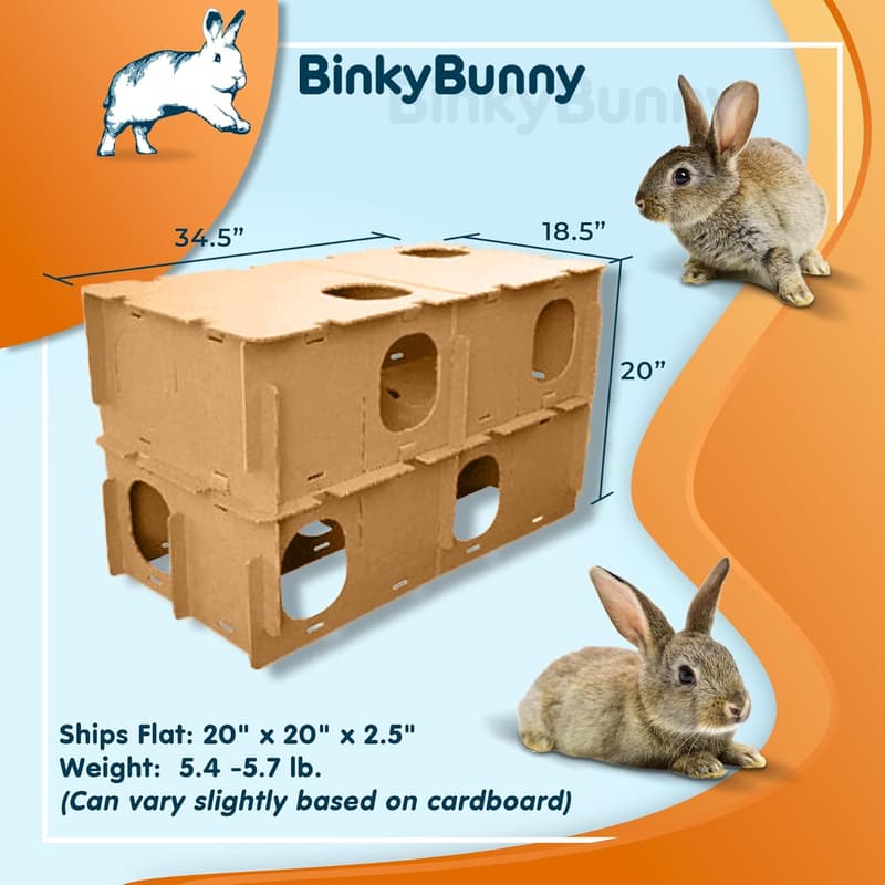 Maze Haven: Rabbit and Small Pet Playhouse and Toy