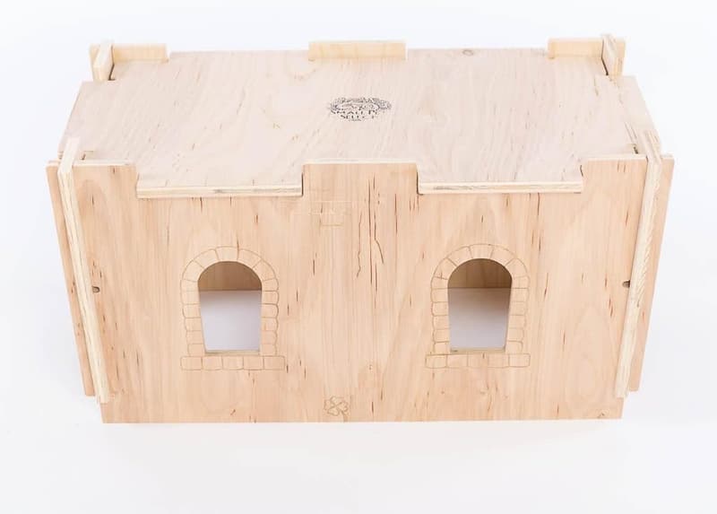 Small Animal Tunnel Hideout for Rabbits and Guinea Pigs