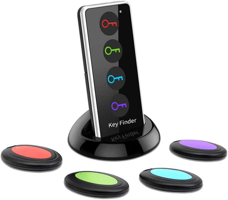 Bluetooth Key Finder with 1 Transmitter & 4 Receivers