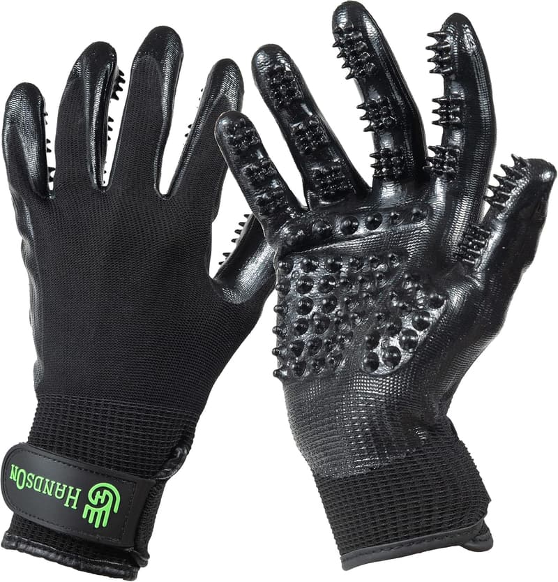 Pet Grooming Gloves - Award-Winning Shedding & Bathing Solution