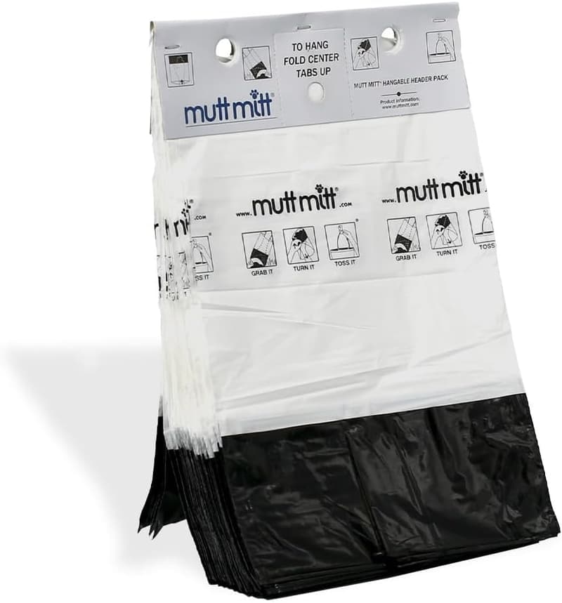 Mutt Mitt® Dog Waste Bags - 800 Count, 2-Ply, Thick Mitten