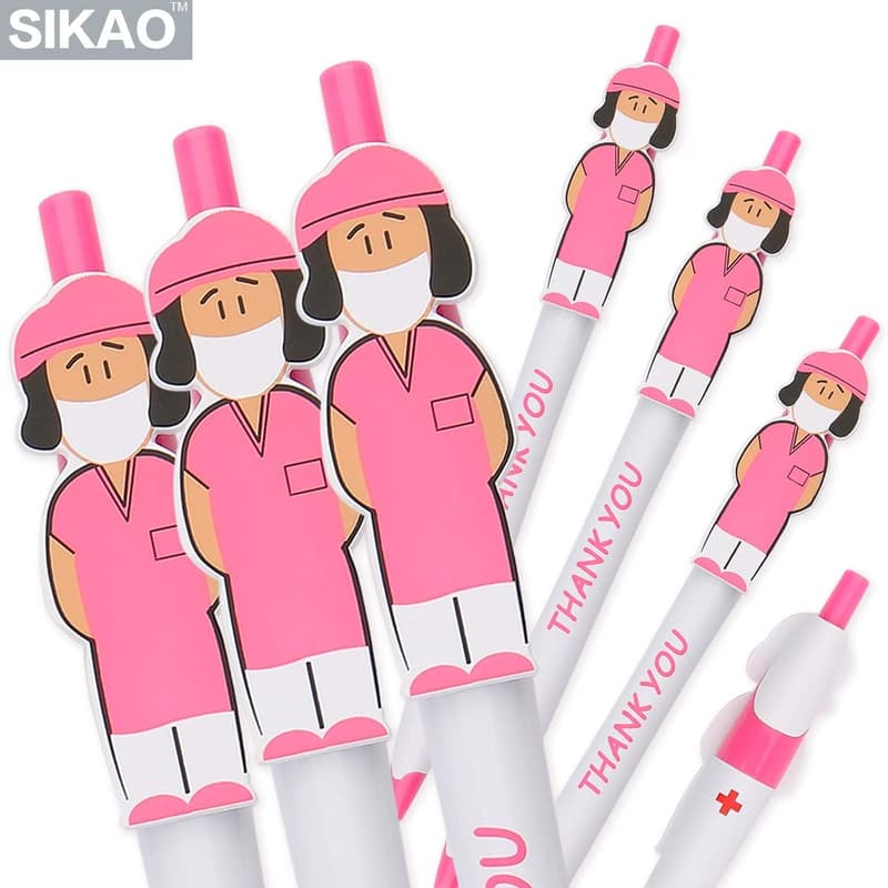 Nurse Appreciation Pens - Cute Pink Set for Healthcare Staff (36 Pack)