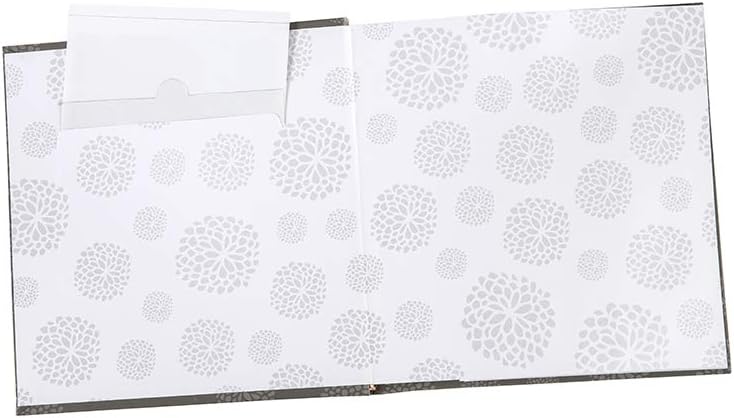 Gray 4x6 Photo Album with Memo Space for Memories