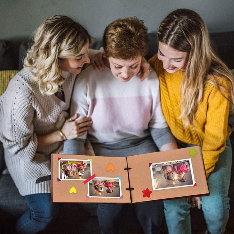 DIY Wooden Photo Album for Weddings, Birthdays & Anniversaries