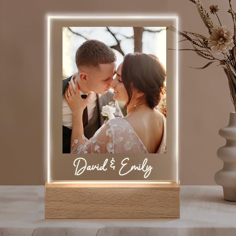 Personalized Acrylic Song Plaque for Couples