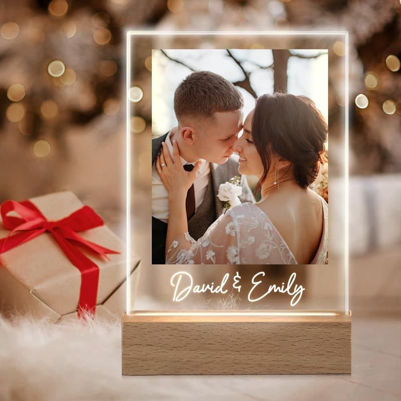 Personalized Acrylic Song Plaque for Couples