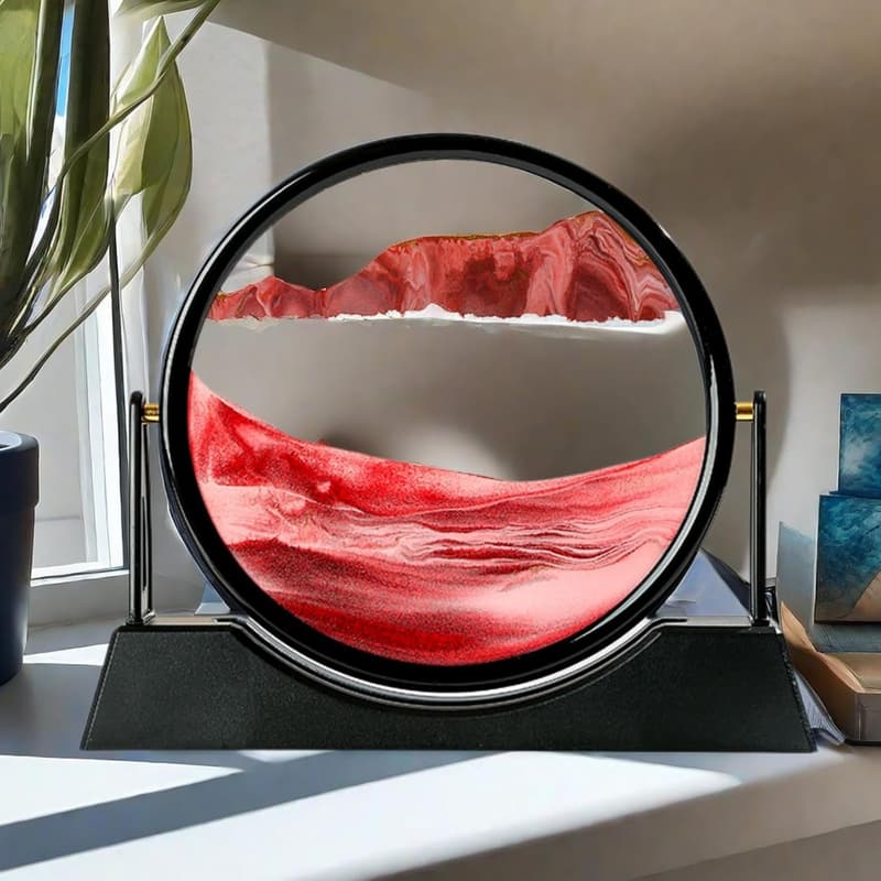 3D Liquid Motion Sand Art Picture for Home or Office Décor