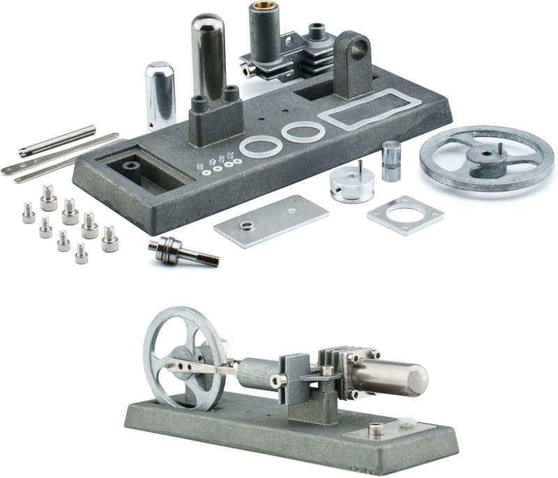 Stirling Engine Assembly Kit - Build Your Own in 30 Minutes
