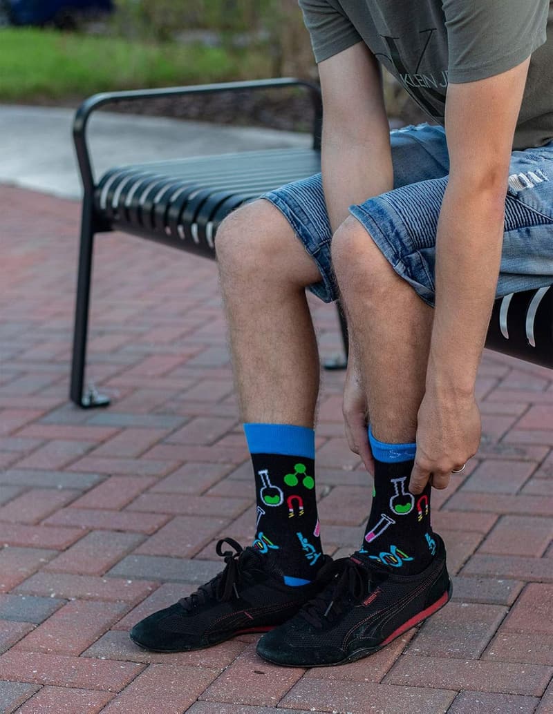 Funny Nerd Socks for Men & Women | Cool Holiday Stocking Stuffers