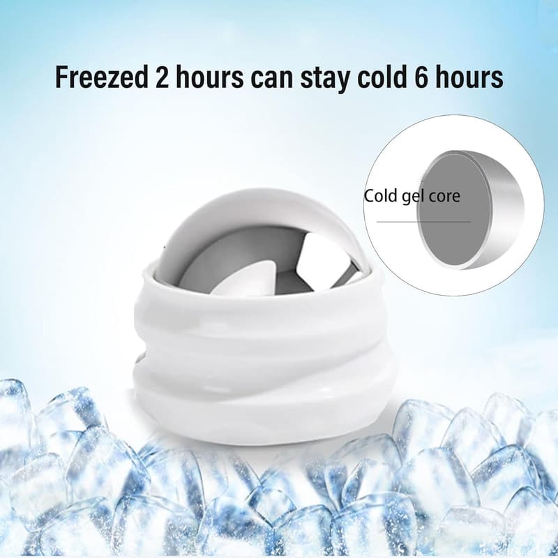Cold Massage Roller Ball - Muscle Recovery Tool for Men