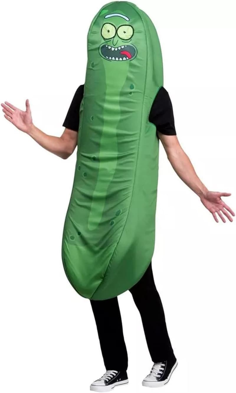 Pickle Rick Costume for Adults - Foam Green Outfit