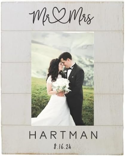 Custom Couples Wedding Picture Frame – 4