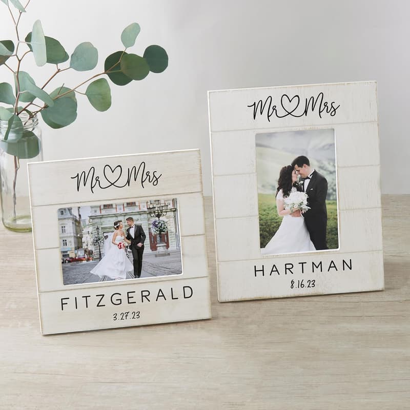 Custom Couples Wedding Picture Frame – 4