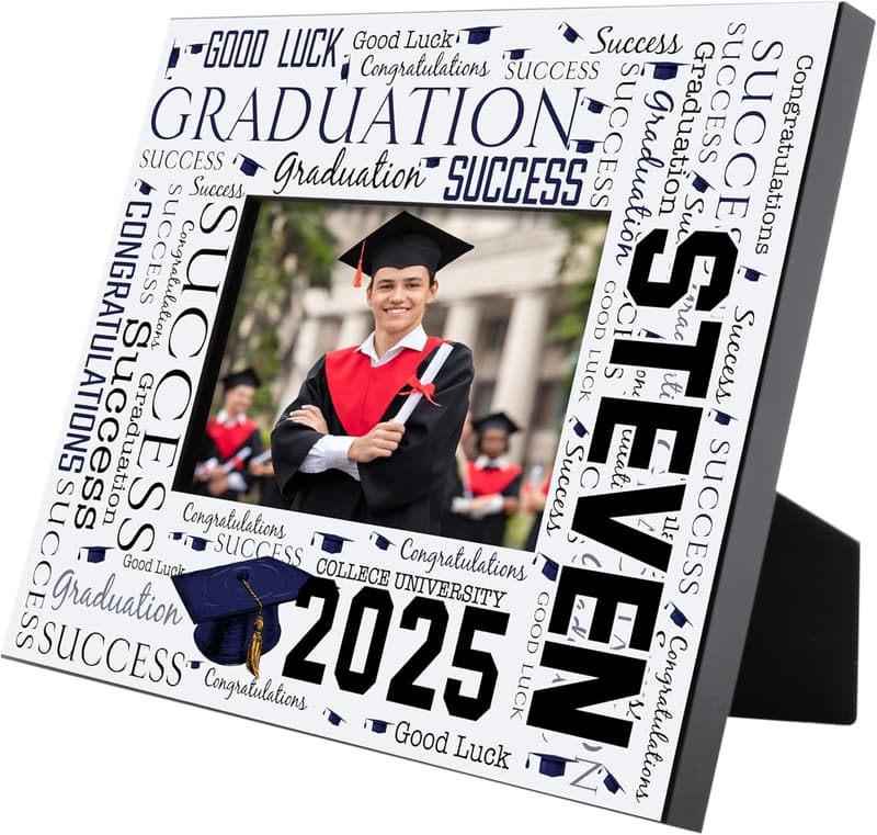 Personalized Graduation Frame with Name - Class of 2025
