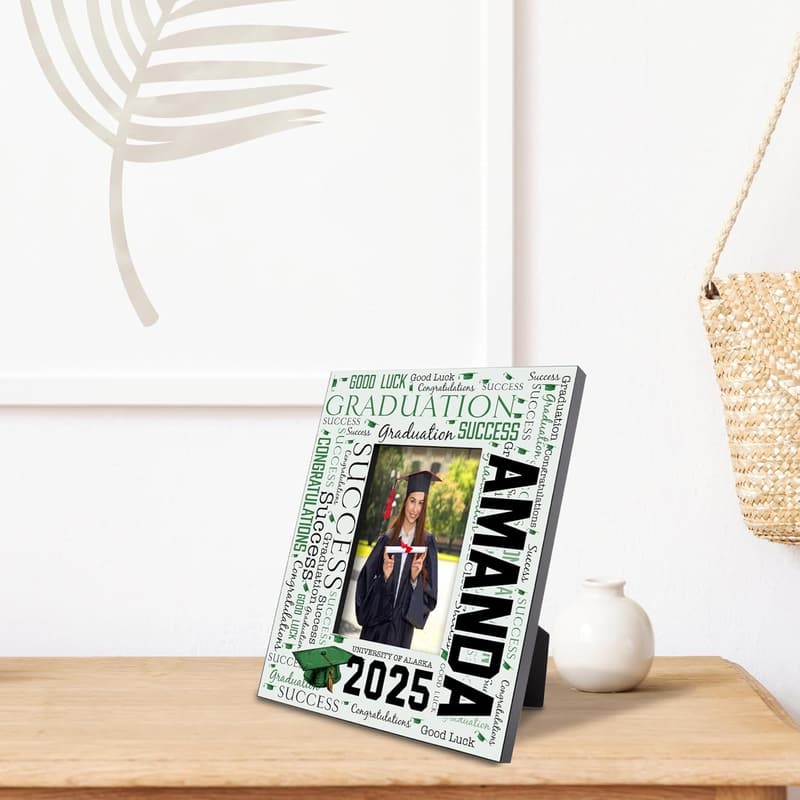 Personalized Graduation Frame with Name - Class of 2025