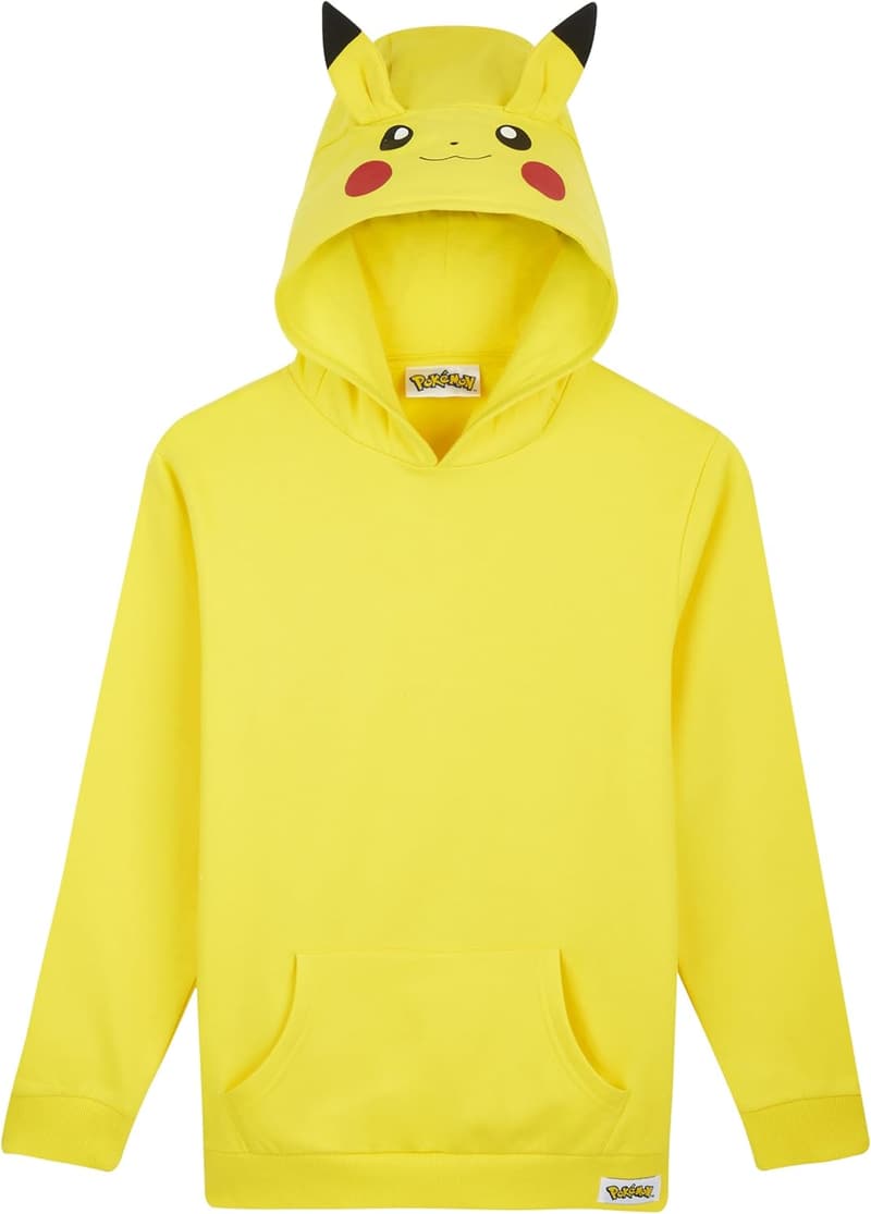 Pikachu Boys & Teens Hoodie - Warm Anime Sweatshirt
