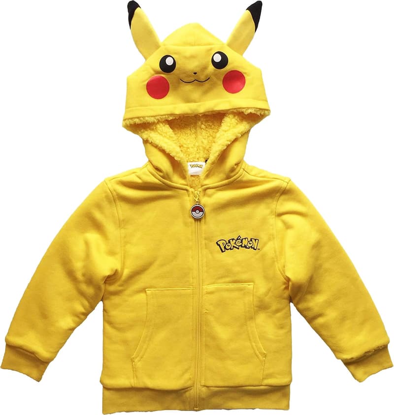 Pikachu Boys Sherpa Fleece Hoodie